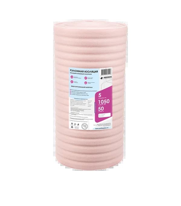 Стенофон 190 тип А, 5 мм, 1.05x50 м, 52,5 кв.м