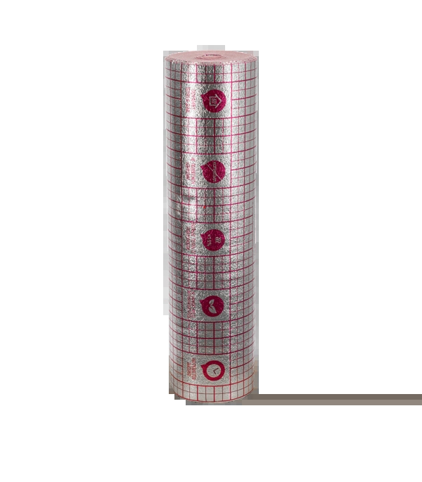 Отражающая изоляция с разметкой, НПЭ Flex, 5мм, тип В, 25 м